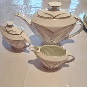 Art Deco 3-piece coffee/tea service