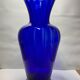 Ancient cobalt blue vase
