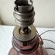 Bubble glass lamp base