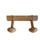 Vintage wooden coat rack