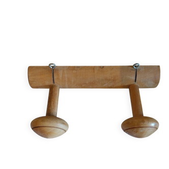 Porte manteau en bois vintage