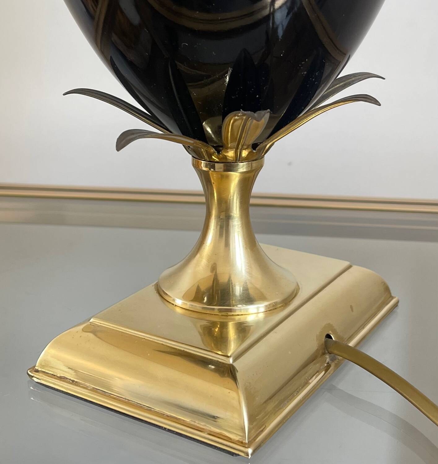 Lamp base Maison Le Dauphin 1980.