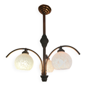 Art Deco bistro chandelier