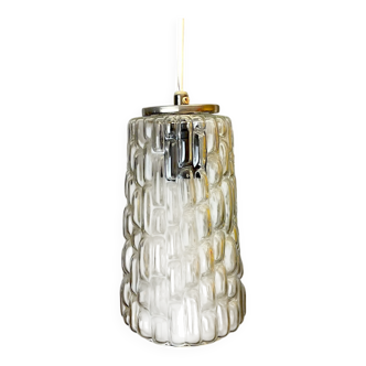 Bubble glass hanging lamp in style of Helena Tynell