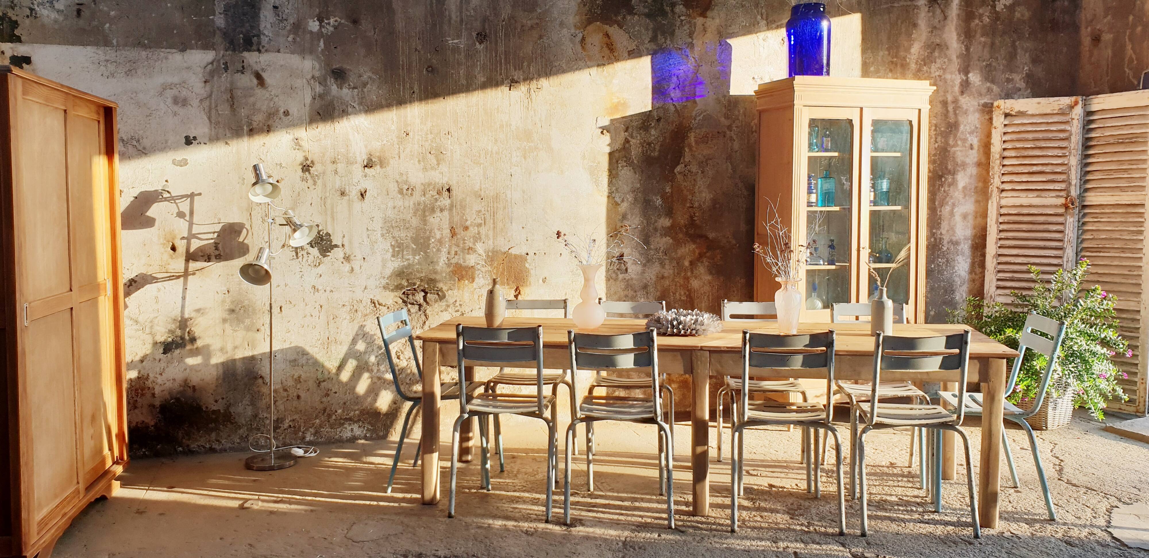 Vintage farmhouse table