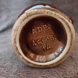ADP handmade art deco vase