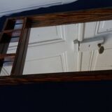 ART DECO TRAY IN WOOD AND MIRRORS