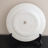 Round dish n°1 Choisy le Roi in Iron Earth decoration fruits and insects