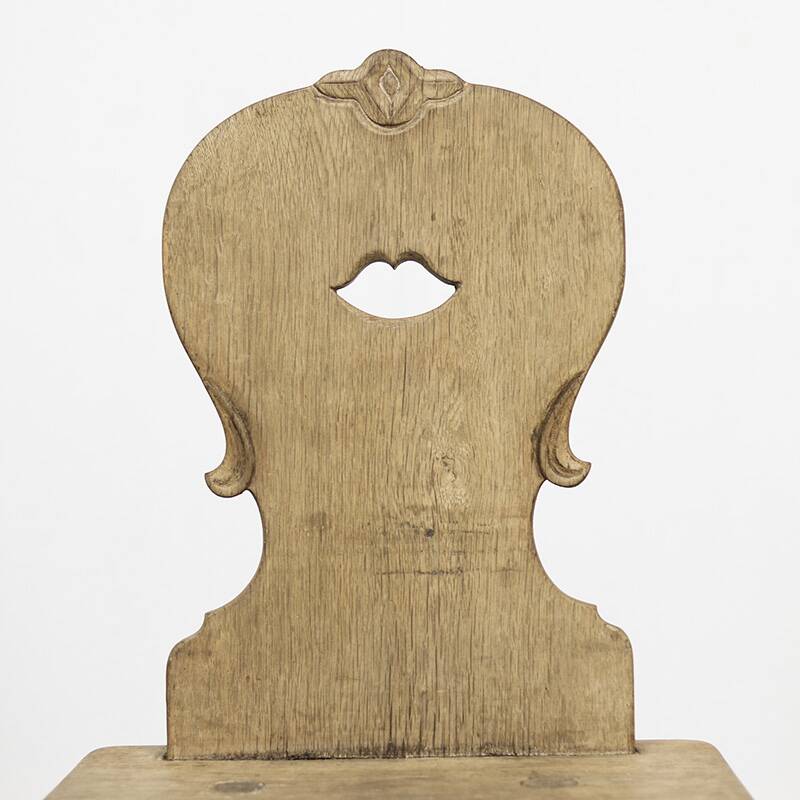 19th century antique Primitive mountain chair