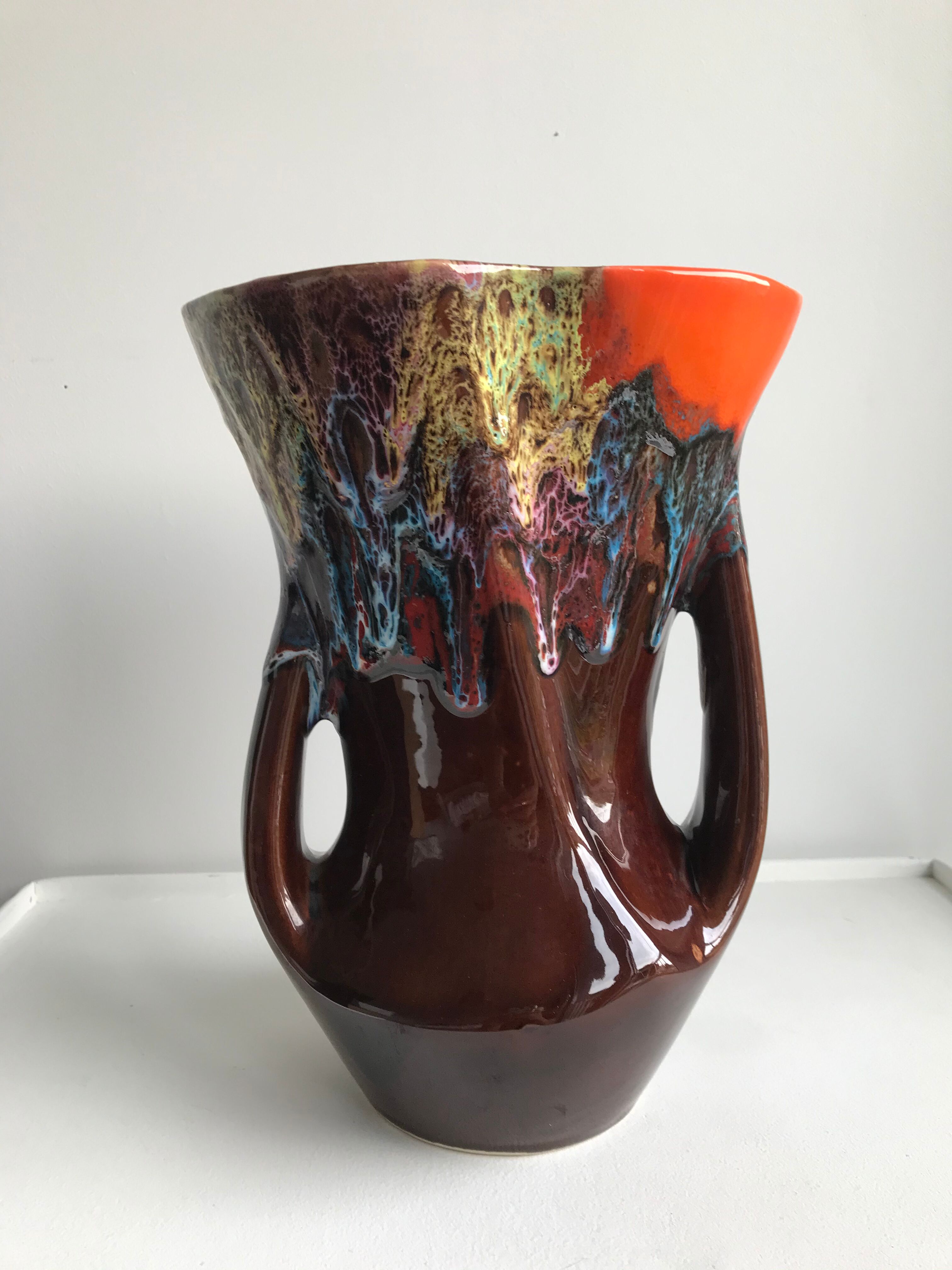 Vase type Fat Lava