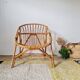Vintage rattan basket chair – 1960s design