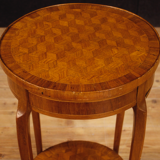 French side table in mahogany