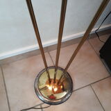 Floor lamp from Maison Lunel 1950 brass