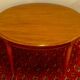 Oval table with 4 extensions, Louis XVI style, 10/12 people
