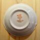 6 small hollow plates in white porcelain pattern vintage cars