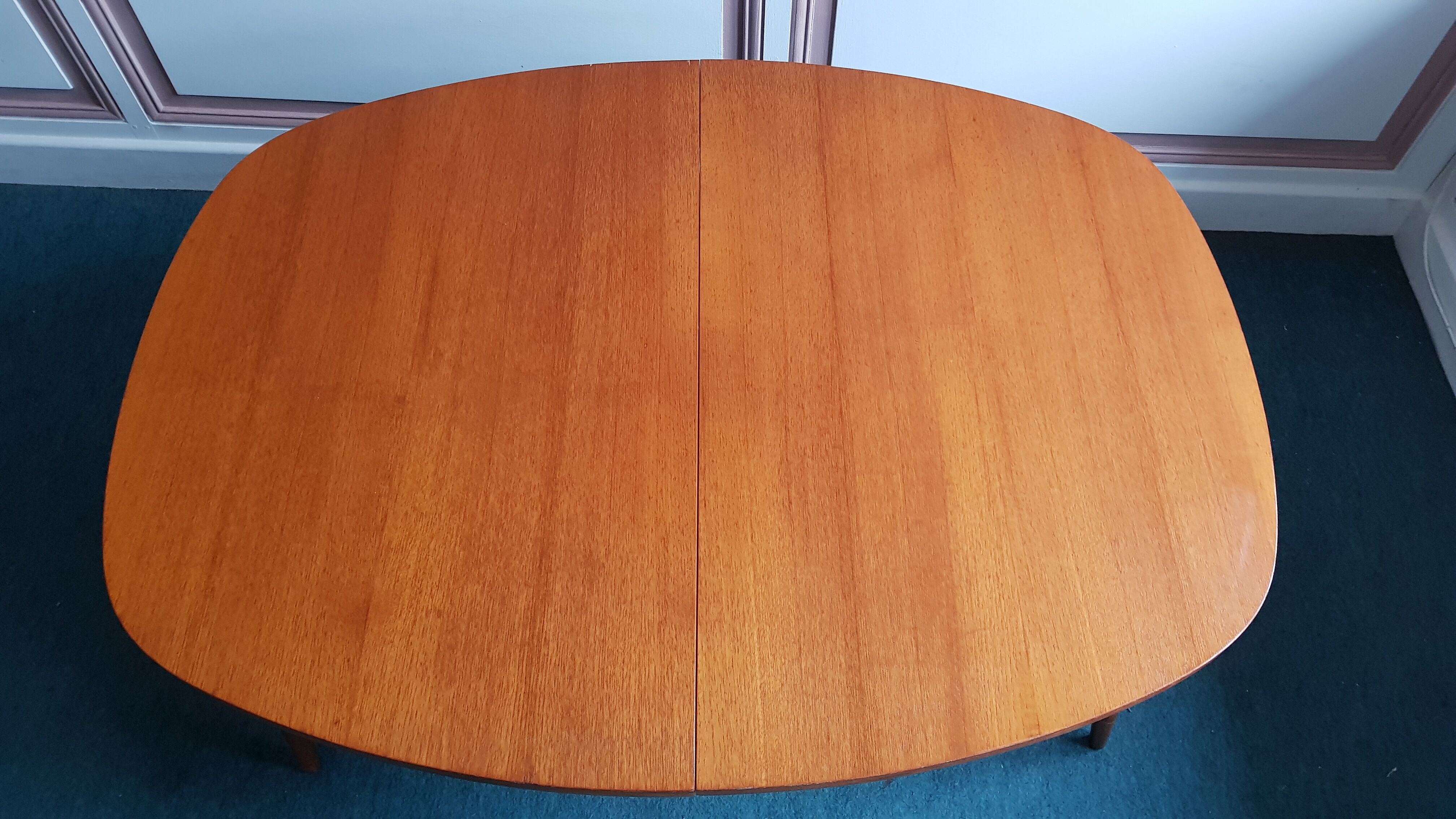 Table low vintage Scandinavian modular transformable liftable SMØRREBRØD