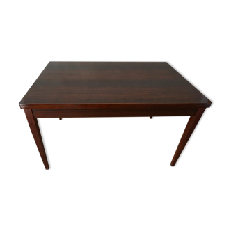 Rosewood extendable dining table, extended 189cm