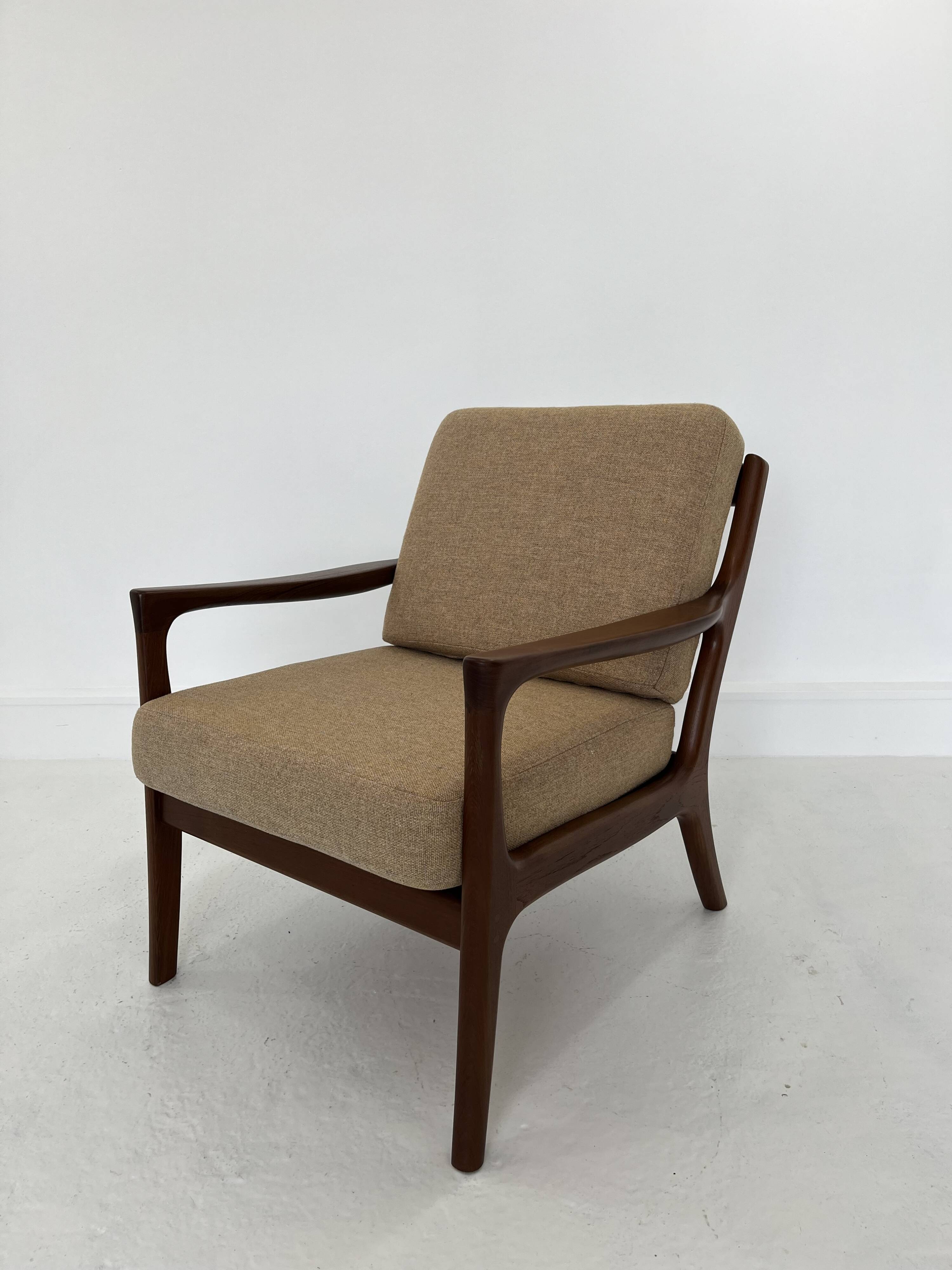 Vintage Danish Teak Lounge Chair, 1960s