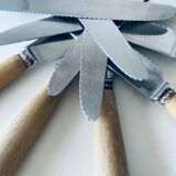 Set of 10 antique knives