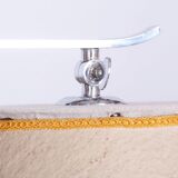 Restored Art Deco Floor Lamp, Chrome, New Electrification, Czechia, 1920s