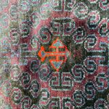 Handmade handmade Afghan Belutch vintage carpet 122x206 cm