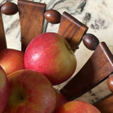 Teak fruit basket 1960