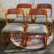 Set of 4 chairs 'sled' edited by Baumann