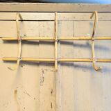 Vintage Rattan Wall Coat Rack