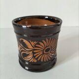 Glazed earth mug