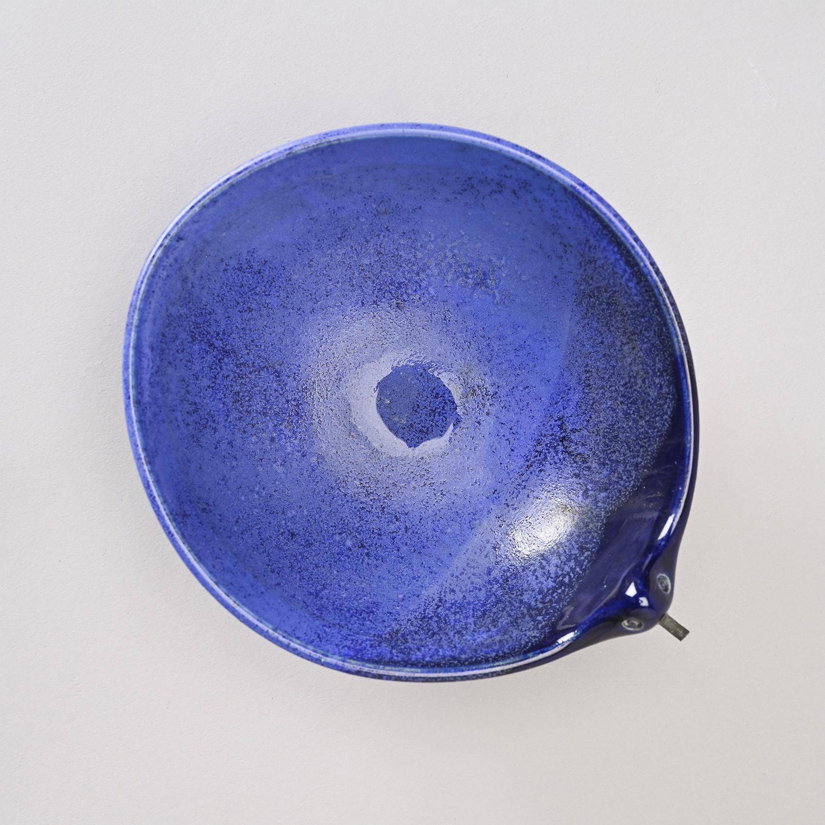 Set of two ceramic birds, Gérald Olivier, Switzerland circa 1970