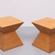 Pyramid Laminated side tables 1970s Holland