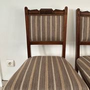 Set of 4 EMPIRE period chairs