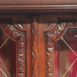 Louis XIII oak display case