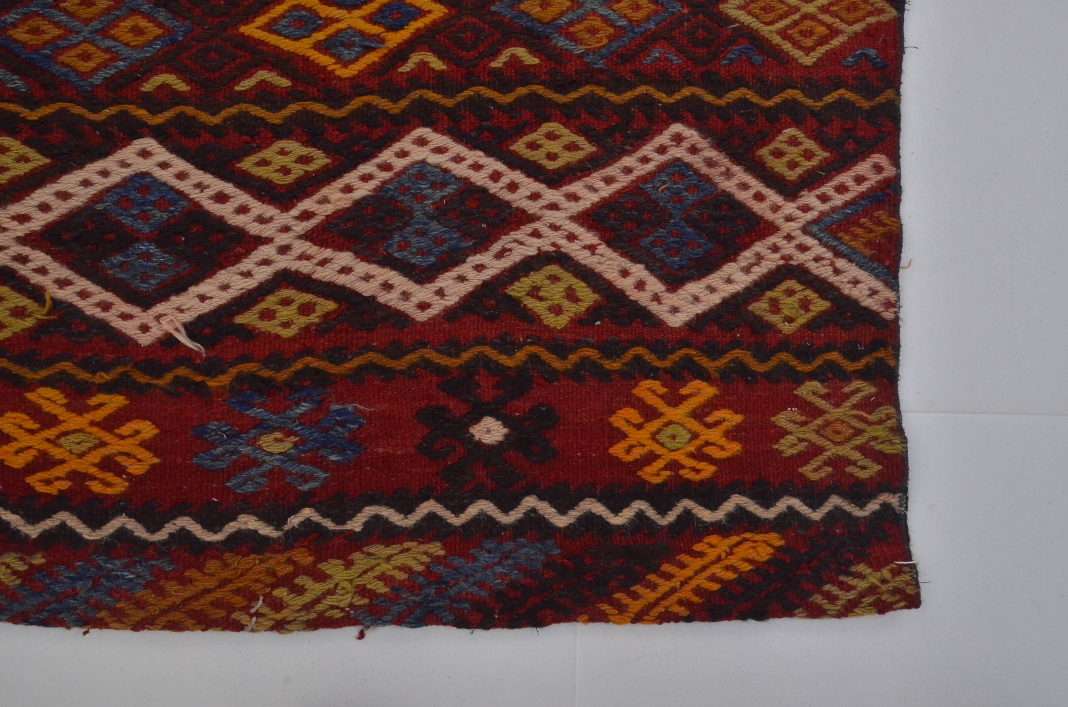 Small Anatolian Vintage Kilim sku 3787