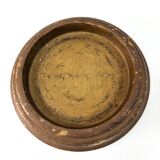 Golden leaf wooden base from the 19th century