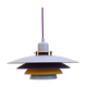 Colorful Danish Pendant Lamp by Belid – 1980s