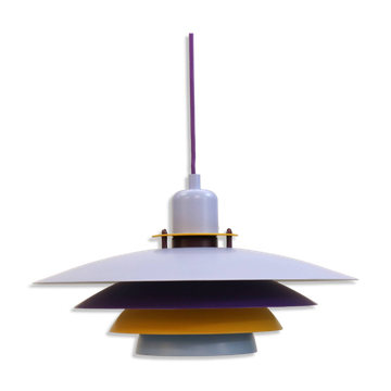 Colorful Danish Pendant Lamp by Belid – 1980s
