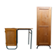 Cabinet and school desk