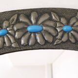 Oval Flower Mirror