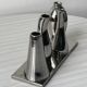 Vases soliflores argent.