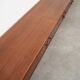 Low mahogany furniture, Danish design, 1970s, made in Denmark.