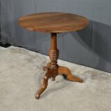 Walnut Pedestal Table, Louis-Philippe period – 1st part 19th century