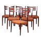 Vintage Dining Chairs by Svend Aage Madsen, 1960s, Set of 6
