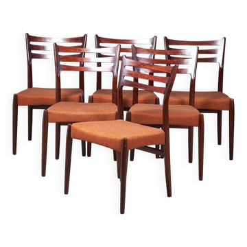 Chaises de Salle à Manger Vintage par Svend Aage Madsen, 1960s, Set de 6