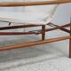 Olav Hodnebo, Suède, Circa 1960: paire de fauteuils scandinaves, toile, bois, corde et cuir.
