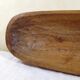 Plat en bois brut art populaire
