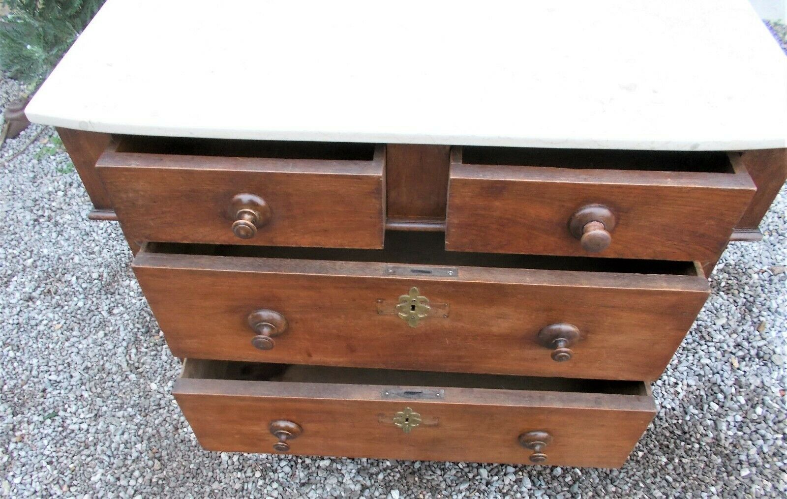 Coffre antique des tiroirs/commode,19ème