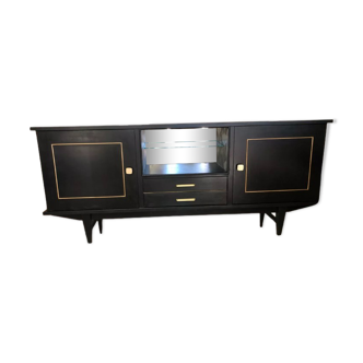 Black vintage sideboard