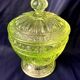 Press glass candy mold ouraline glassware of portieux