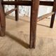 Old wooden country chair.